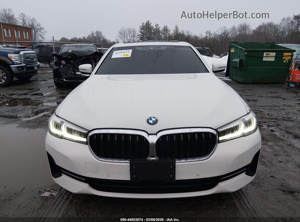 WBA73BJ01NWX58026 2022 BMW 5 SERIES Белый Вид щитка приборов