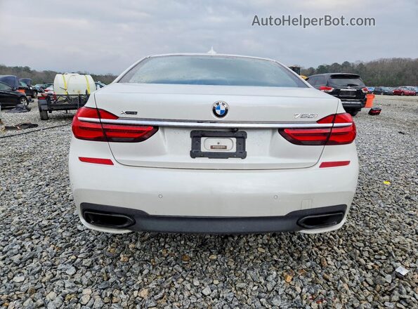 WBA7B0C53JG527293 2018 BMW 7 SERIES White Widok z tyłu