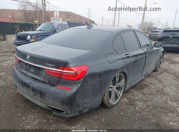 WBA7B0C59HG527003 2017 BMW 7 SERIES Gray Trasero derecho