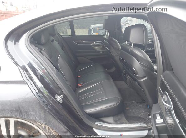 WBA7B0C59HG527003 2017 BMW 7 SERIES Gray Vista de la etiqueta del VIN
