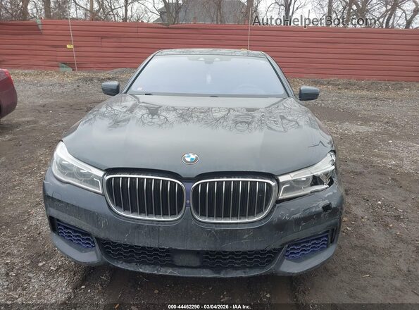 WBA7B0C59HG527003 2017 BMW 7 SERIES Gray Vista del cuadro de instrumentos