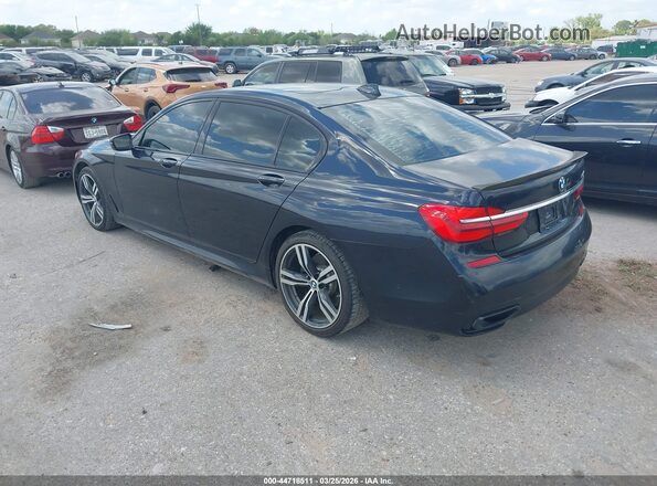WBA7E2C50GG504596 2016 BMW 7 SERIES Dark Blue Հետևի ձախ