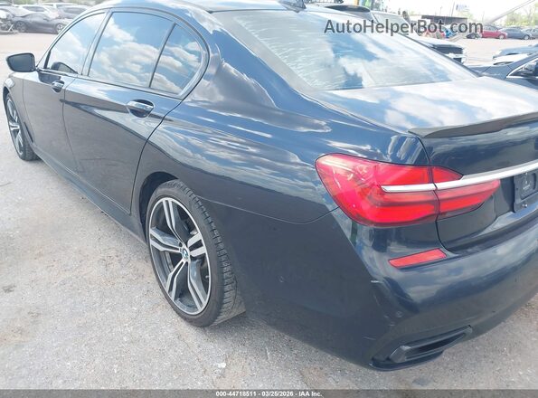 WBA7E2C50GG504596 2016 BMW 7 SERIES Dark Blue Դիմացի տեսք