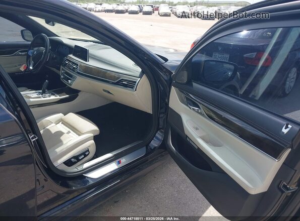 WBA7E2C50GG504596 2016 BMW 7 SERIES Dark Blue Սալոնի դիմացի տեսք