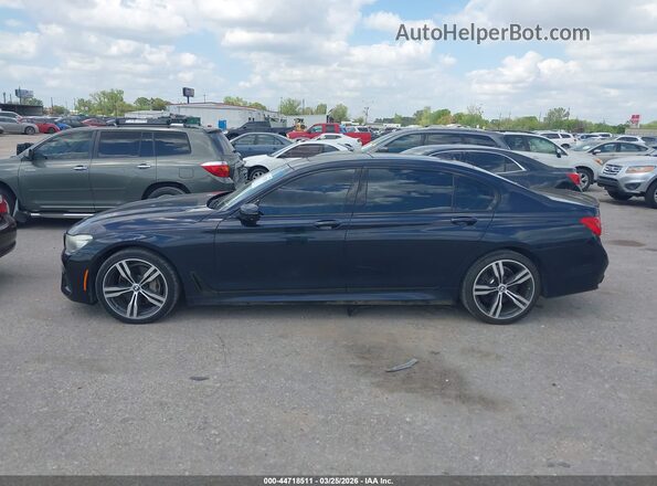 WBA7E2C50GG504596 2016 BMW 7 SERIES Dark Blue Սալոնի 360 աստիճան տեսք
