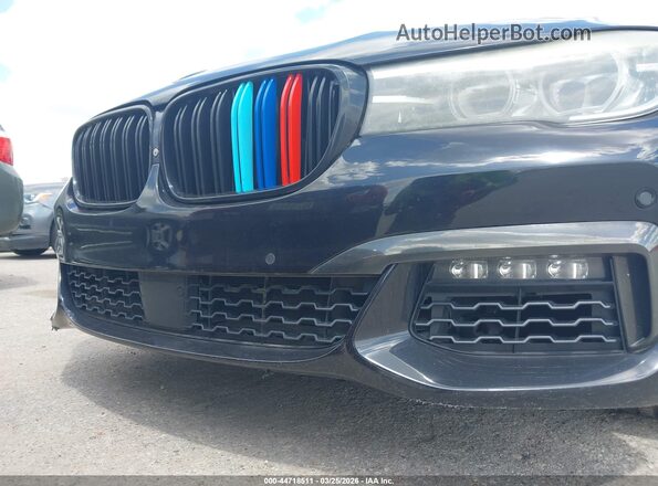 WBA7E2C50GG504596 2016 BMW 7 SERIES Dark Blue 