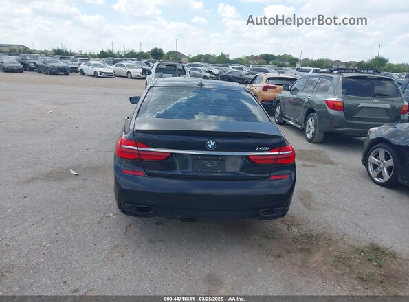 WBA7E2C50GG504596 2016 BMW 7 SERIES Dark Blue 