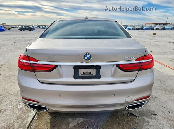 WBA7E2C55GG738717 2016 BMW 7 SERIES Tan Հետևի տեսք