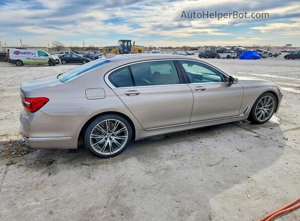WBA7E2C55GG738717 2016 BMW 7 SERIES Tan Հետևի աջ