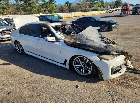 WBA7E2C55HG740355 2017 BMW 7 SERIES White Przód prawy
