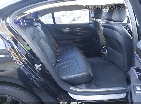 WBA7E2C56KB454096 2019 BMW 7 SERIES Black VIN sticker view