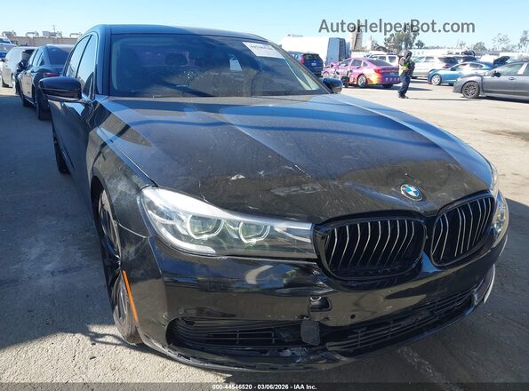 WBA7E2C56KB454096 2019 BMW 7 SERIES Black Front view