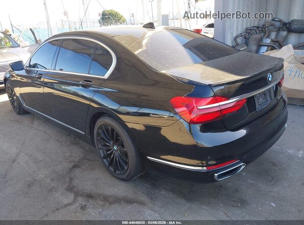 WBA7E2C56KB454096 2019 BMW 7 SERIES Black Rear left