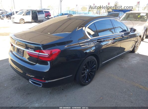 WBA7E2C56KB454096 2019 BMW 7 SERIES Black Rear right