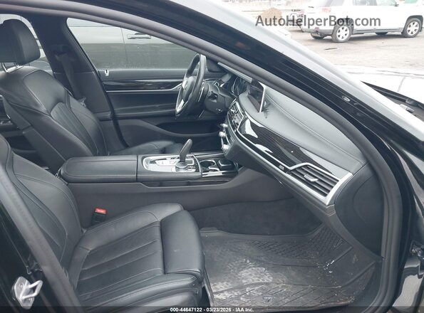 WBA7E4C59KGV70309 2019 BMW 7 SERIES Black Front interior view