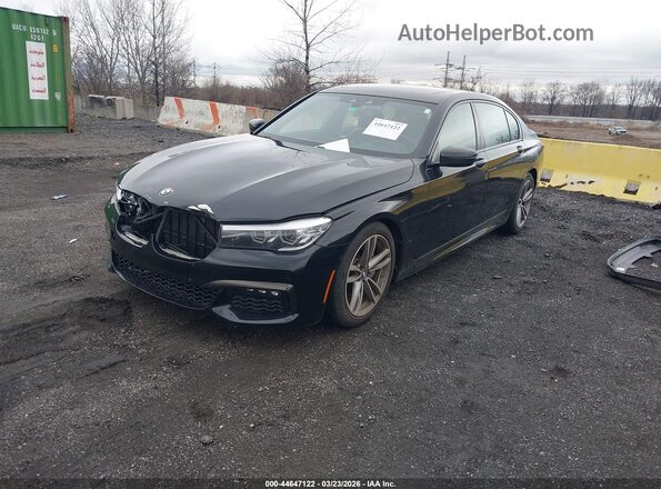 WBA7E4C59KGV70309 2019 BMW 7 SERIES Black Front left