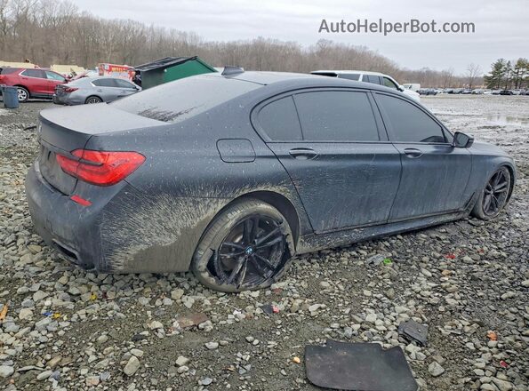 WBA7F2C35HG423381 2017 BMW 7 SERIES Black უკანა მარჯვენა