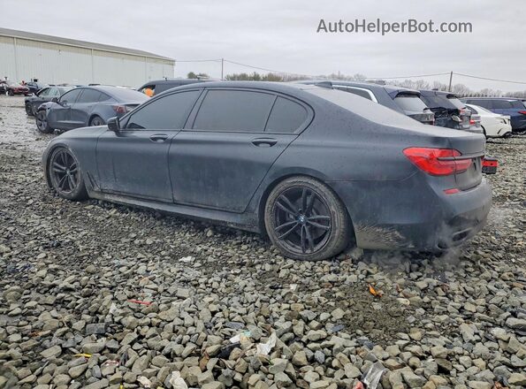 WBA7F2C35HG423381 2017 BMW 7 SERIES Black უკანა მარცხენა