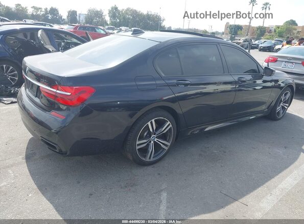 WBA7F2C53GG416445 2016 BMW 7 SERIES Black Rear right