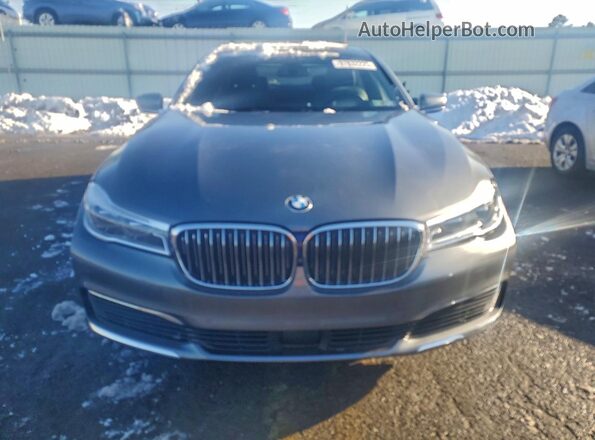 WBA7F2C54KB240639 2019 BMW 7 SERIES Silver Դիմացի տեսք
