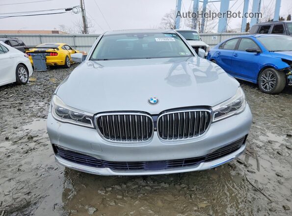 WBA7F2C56GG416813 2016 BMW 7 SERIES Silver Vista frontal