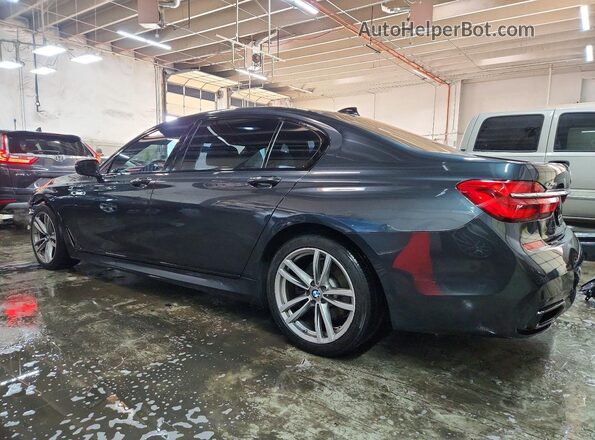 WBA7F2C56HG422631 2017 BMW 7 SERIES Charcoal Задня ліва чверть