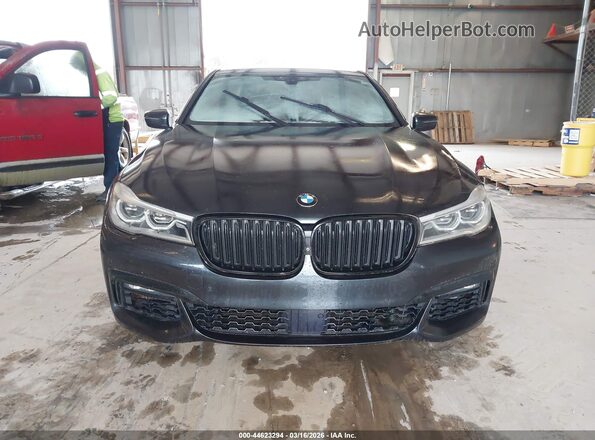 WBA7F2C57GG415668 2016 BMW 7 SERIES Gray Vista frontal