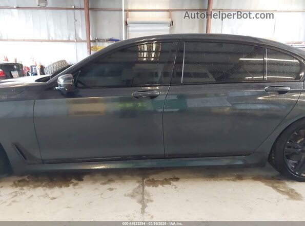 WBA7F2C57GG415668 2016 BMW 7 SERIES Gray Vista interior de 360 grados