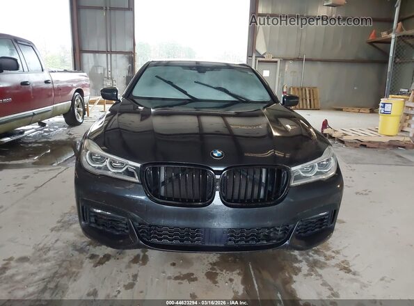WBA7F2C57GG415668 2016 BMW 7 SERIES Gray Vista del cuadro de instrumentos