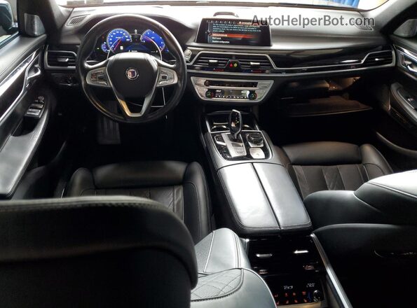 WBA7F2C57HG543765 2017 BMW ALPINA Black Vista del salpicadero