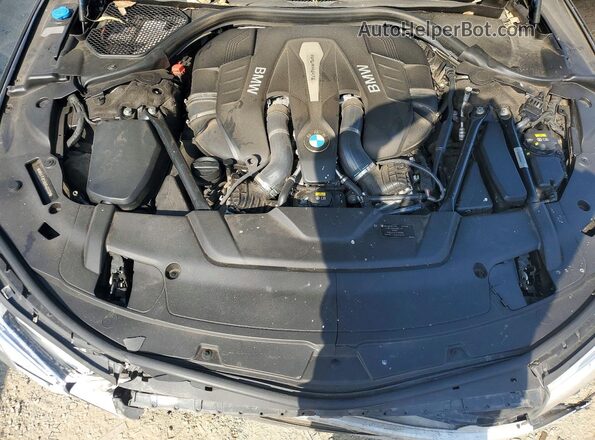 WBA7F2C58HG422209 2017 BMW 7 SERIES Black Вид підкапотного простору