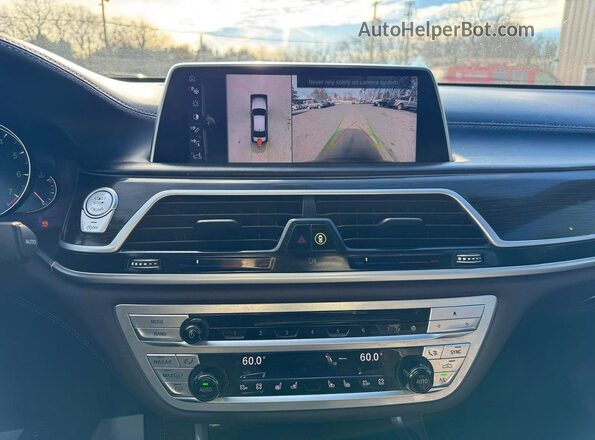WBA7F2C58HG422355 2017 BMW 7 SERIES Black Vista de los asientos traseros