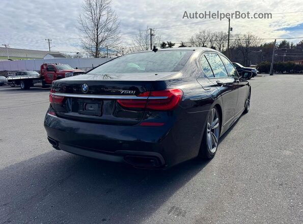 WBA7F2C58HG422355 2017 BMW 7 SERIES Black Delantero derecho