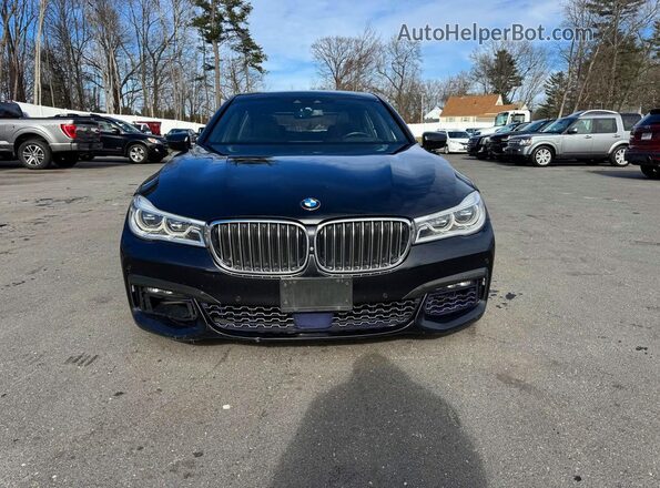WBA7F2C58HG422355 2017 BMW 7 SERIES Black Vista del salpicadero