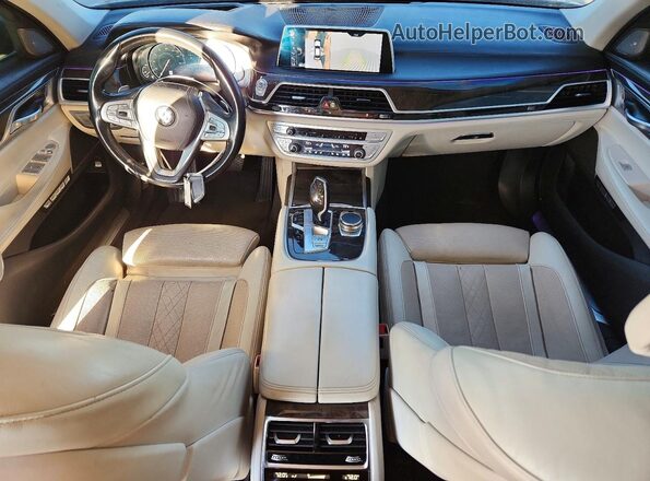WBA7F2C5XGG417897 2016 BMW 7 SERIES Gray Vista del salpicadero