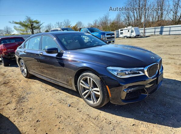 WBA7F2C5XGG418306 2016 BMW 7 SERIES Black Przód prawy