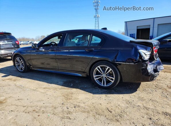 WBA7F2C5XGG418306 2016 BMW 7 SERIES Black Tył lewy