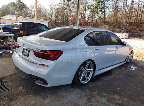 WBA7F2C5XJG424176 2018 BMW 7 SERIES White უკანა მარჯვენა