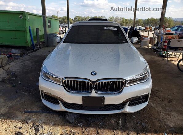 WBA7F2C5XJG424176 2018 BMW 7 SERIES White წინა ხედი