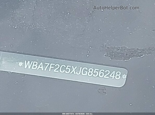 WBA7F2C5XJG856248 2018 BMW ALPINA Black 