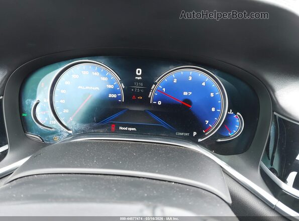 WBA7F2C5XJG856248 2018 BMW ALPINA Black Вид задніх сидінь