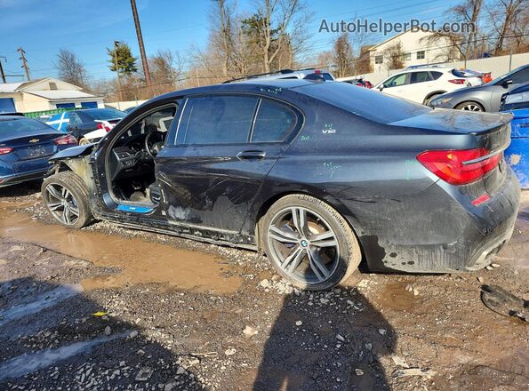 WBA7H6C5XJG614559 2018 BMW M6 Black Trasero izquierdo