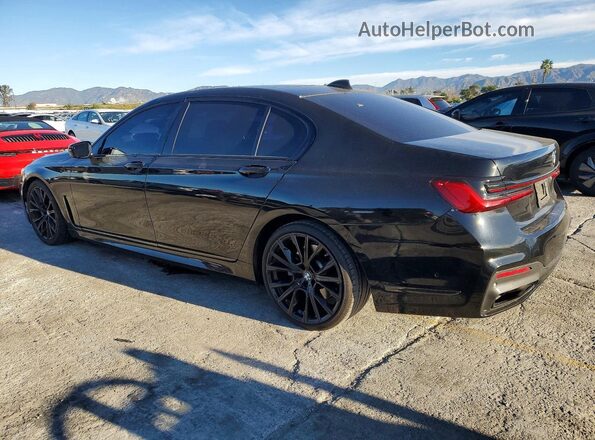 WBA7T2C02NCH01013 2022 BMW 7 SERIES Black Հետևի ձախ