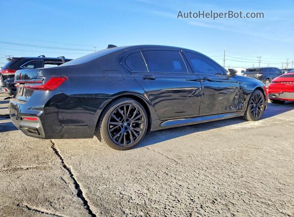 WBA7T2C02NCH01013 2022 BMW 7 SERIES Black Հետևի աջ