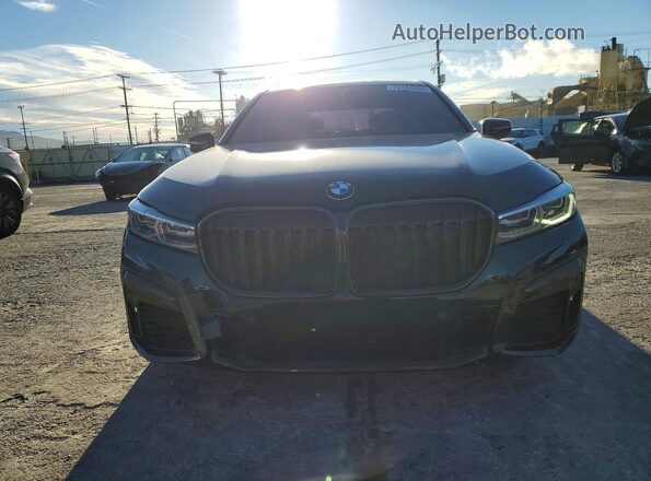 WBA7T2C02NCH01013 2022 BMW 7 SERIES Black Դիմացի տեսք