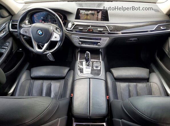 WBA7T2C03MCF81480 2021 BMW 7 SERIES Gray Dashboard view