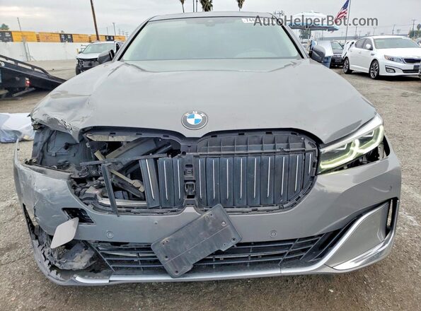 WBA7T2C03MCF81480 2021 BMW 7 SERIES Gray Front view