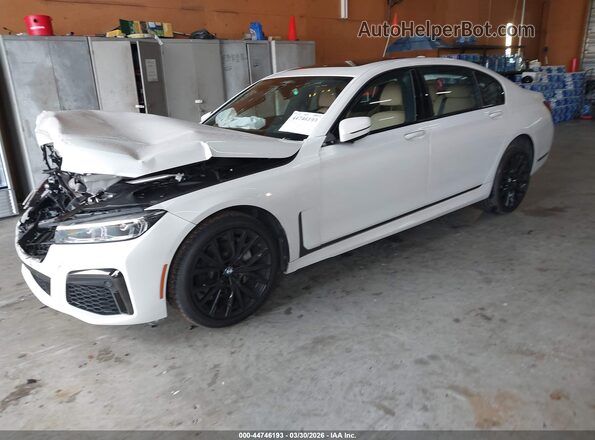 WBA7T2C03NCG89874 2022 BMW 7 SERIES White Przód lewy