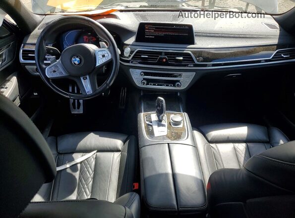 WBA7T2C04NCJ65159 2022 BMW 7 SERIES Серый Вид панели приборов