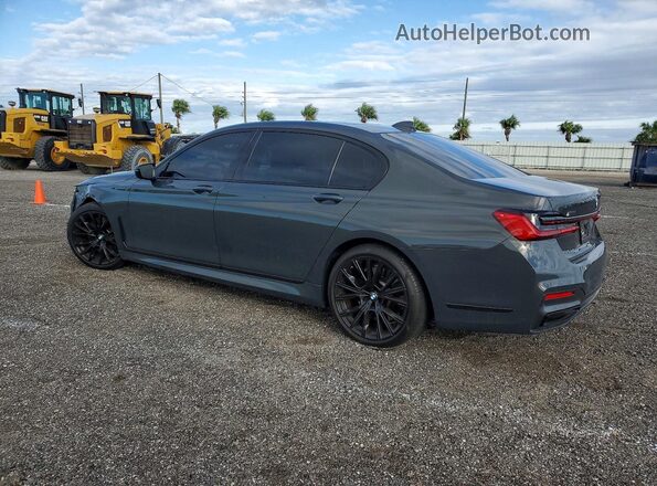 WBA7T2C04NCK05188 2022 BMW 7 SERIES Gray Задня ліва чверть